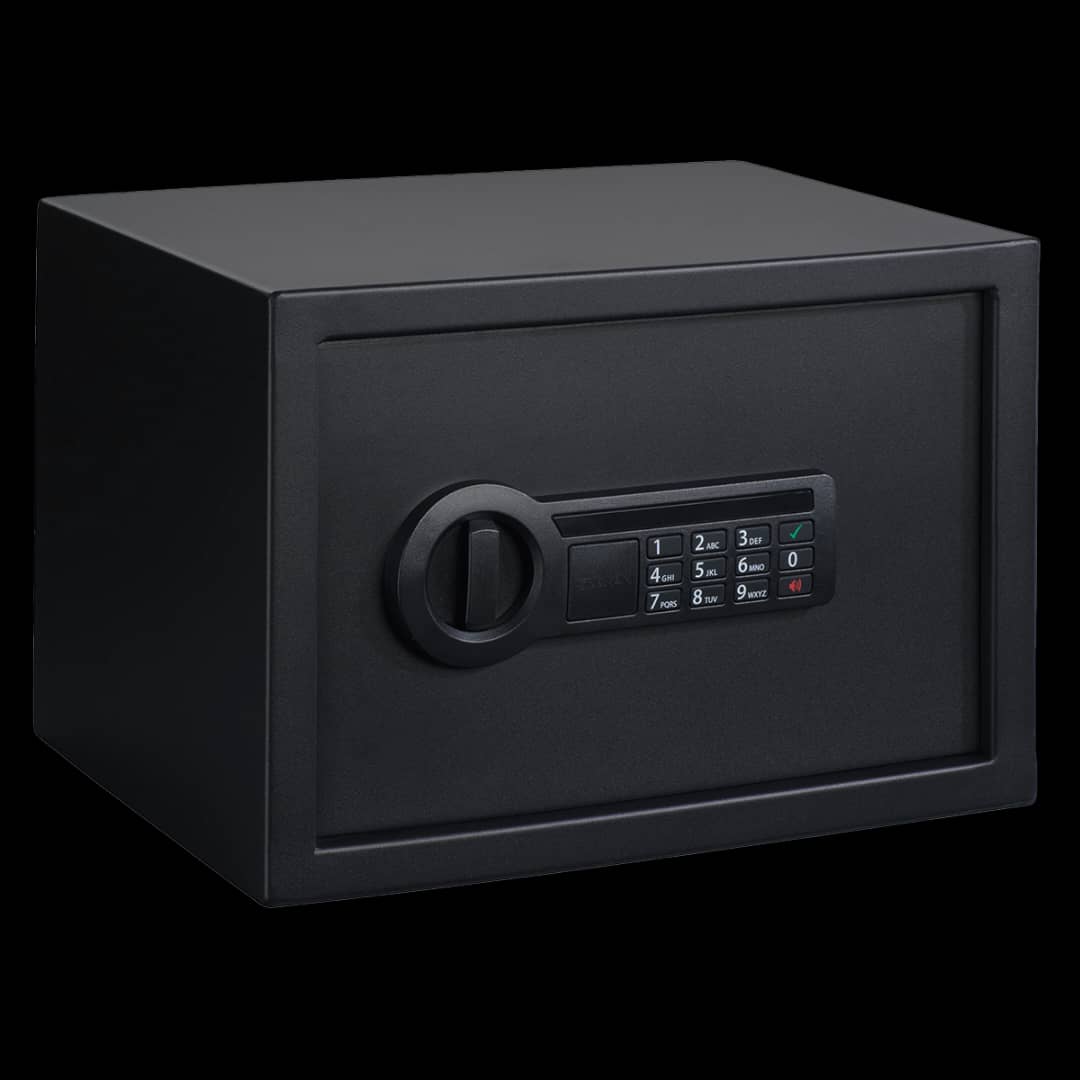 Electronic safe used for controlled cash-office access